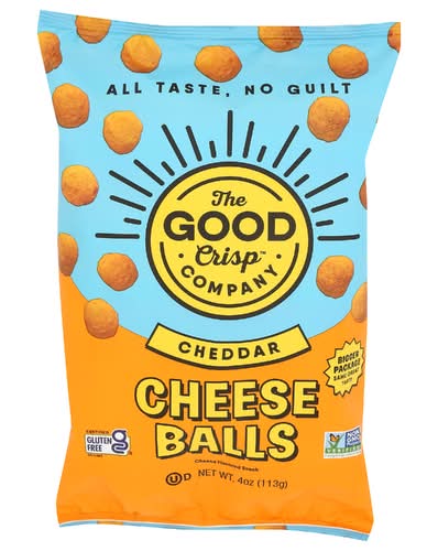 The Good Crisp Company Cheddar Cheese Balls