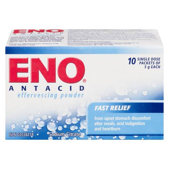 Eno antacid powder packet - antacid powder packet (10 ea)