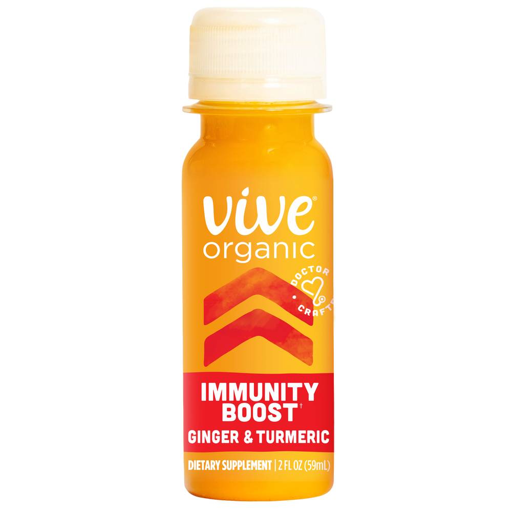 Vive Organic Immunity Boost Original Wellness Shot (2 fl oz) (ginger-turmeric )