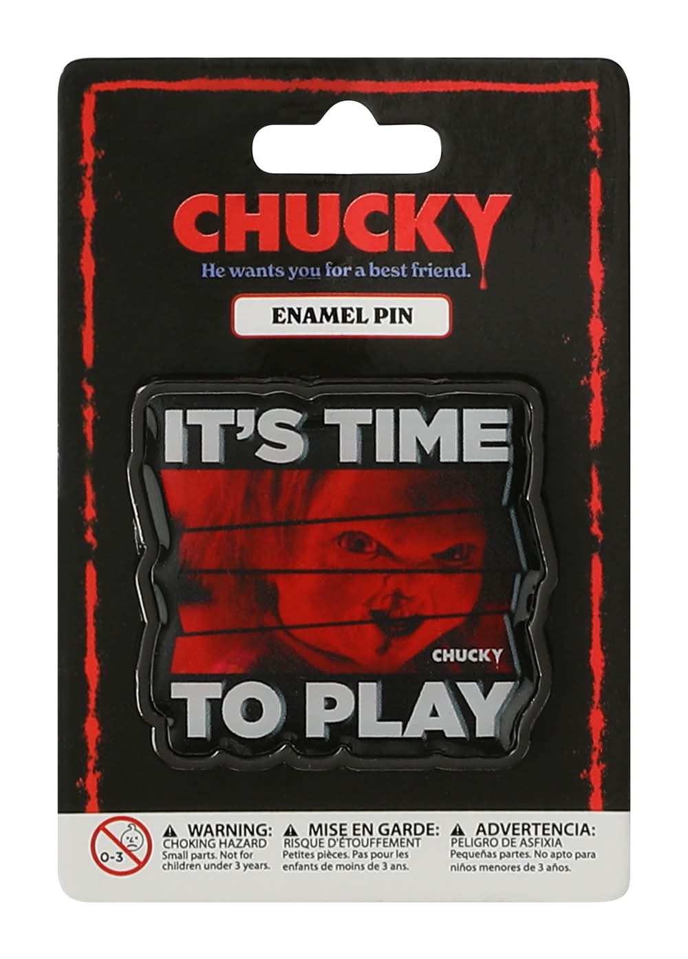 Licensed Pin Chucky