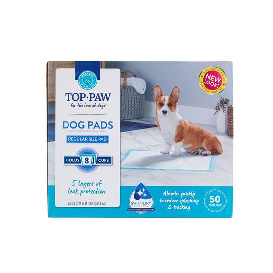 Top Paw® Dog Pads - 23"L x 24"W (Size: 50 Count)