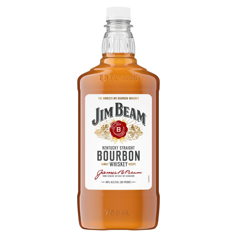 Jim Beam Kentucky Straight Bourbon Whiskey (750 ml)