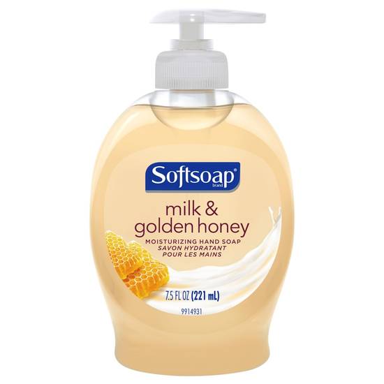 Softsoap Moisturizing Liquid Hand Soap,  Milk & Honey - 7.5 fluid ounce