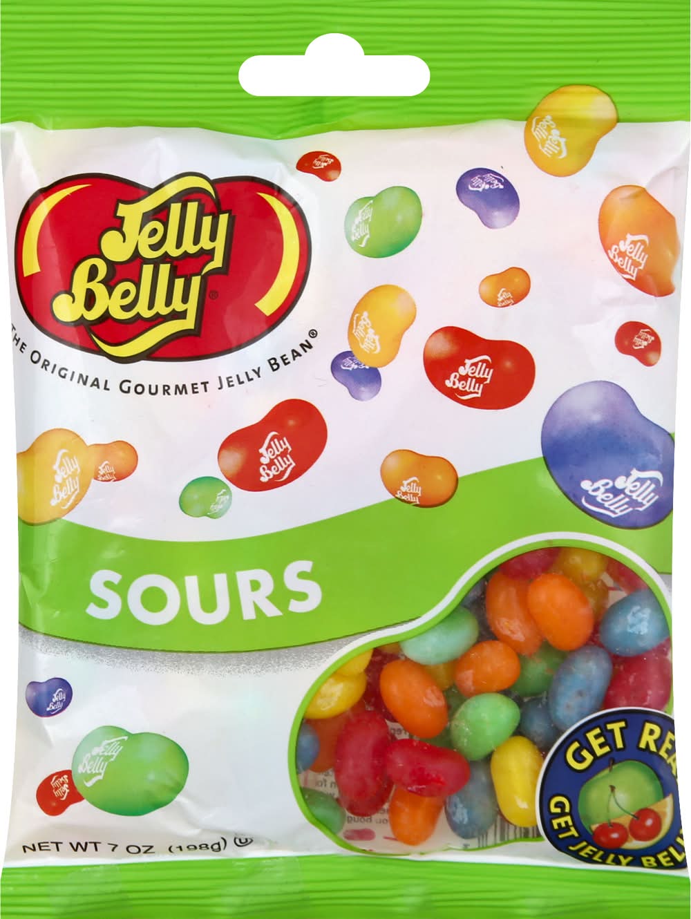 Jelly Belly Sours Jelly Bean Candies, Sour Apple-Sour Cherry-Sour Grape-Sour Lemon-Sour Orange (7 oz)