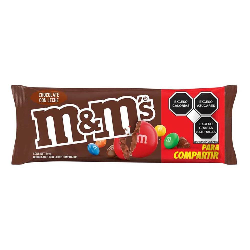 M&m's chocolate confitado