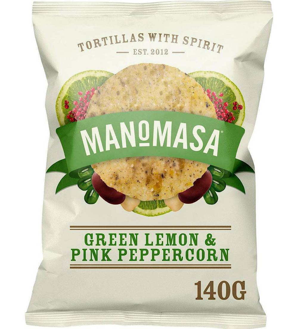 Manomasa Green Lemon & Pink Peppercorn 140g