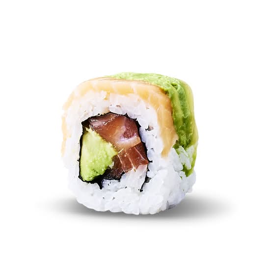 Salmon Avocado Rainbow 2 Stk