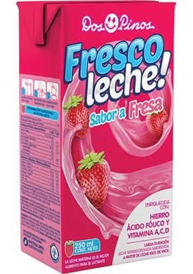 Leche Dos Pinos Fresco Leche! Saborizada Fresa 250 ml