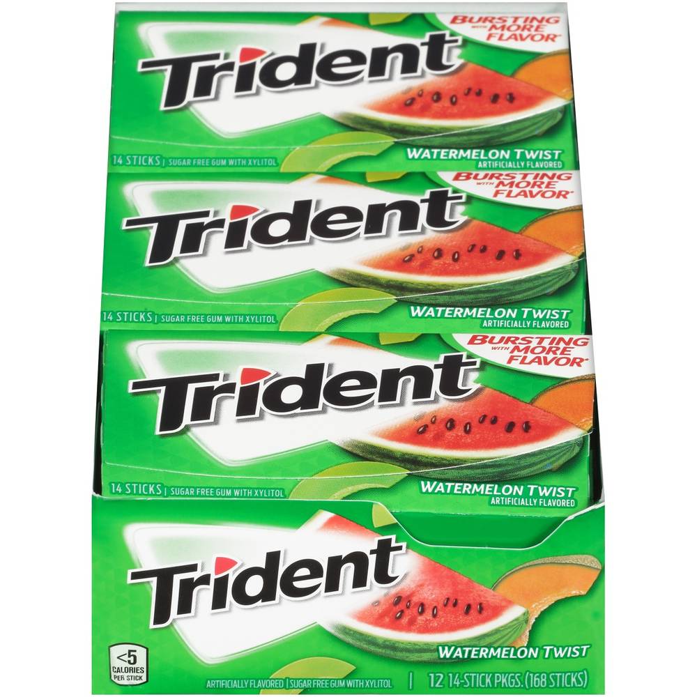Trident - Watermelon Twist - 14 Pc (15 Units)