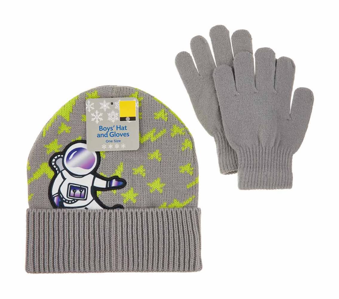 Boy'S Hat And Gloves Set Assorted One Size
