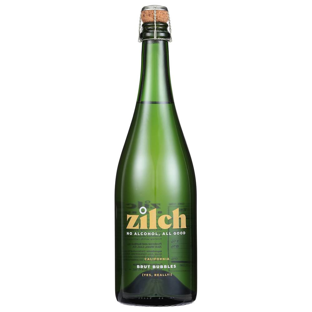 Zilch Brut Bubbles Non Alcoholic (750 ml)