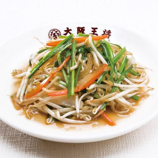 にらもやし炒め Stir Fried Leek & Beansprouts