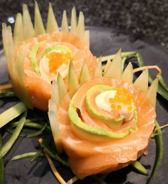 Salmon Rose (2) - Sashimi