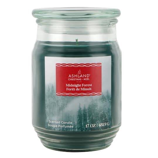 17Oz. Midnight Forest Scented Jar Candle By Ashland