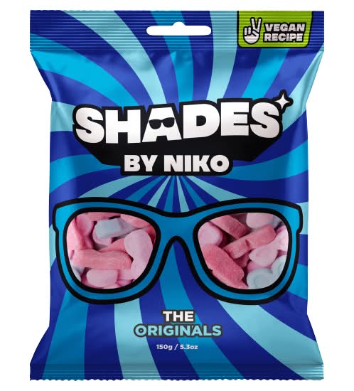 Shades by Niko The Originals, Soft & Chewy Candy (150g)