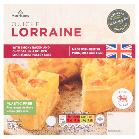 Morrisons Quiche Lorraine (170g)