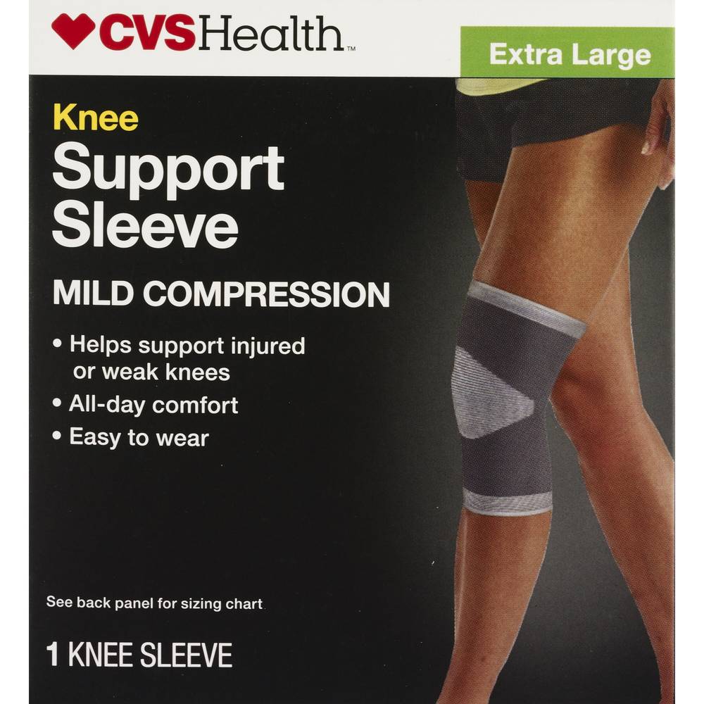 Cvs Health Knee Support Sleeve, X-Large