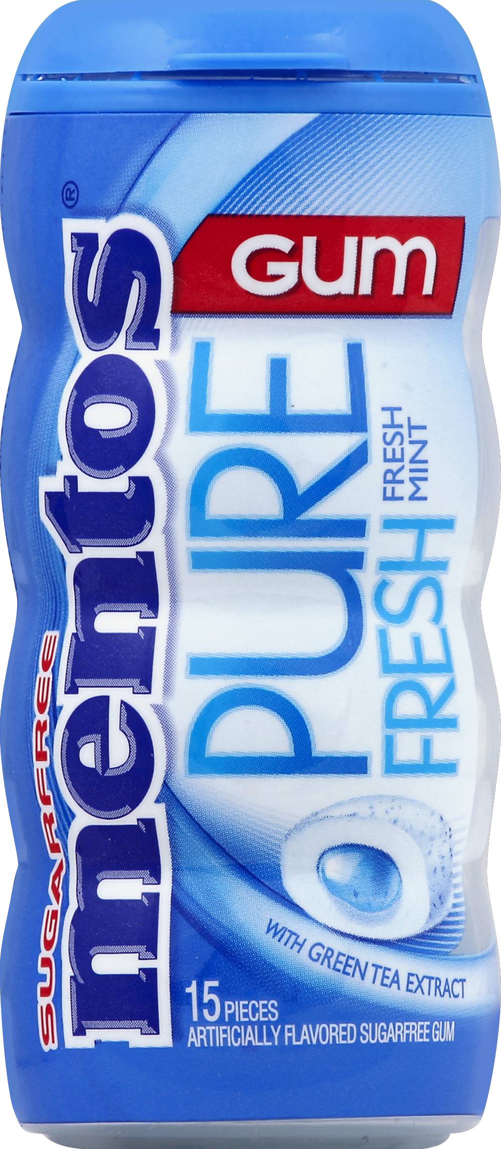 Mentos Pure Fresh Mint Sugar Free Gum (15 ct)