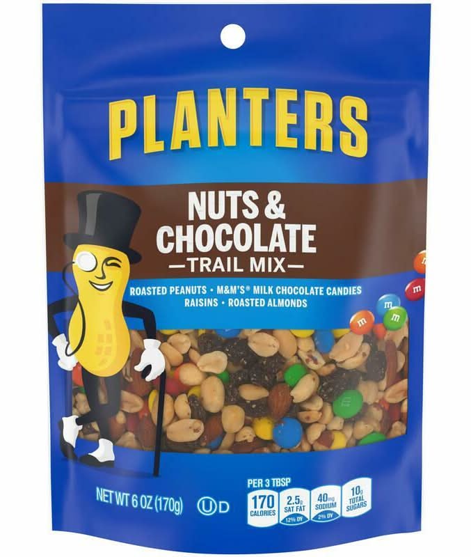 Planters Nuts Trail Mix Chocolate 6oz