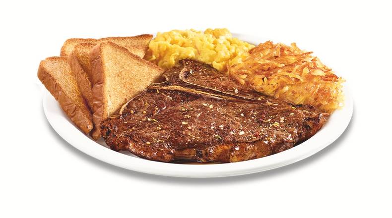 T-Bone Steak & Eggs