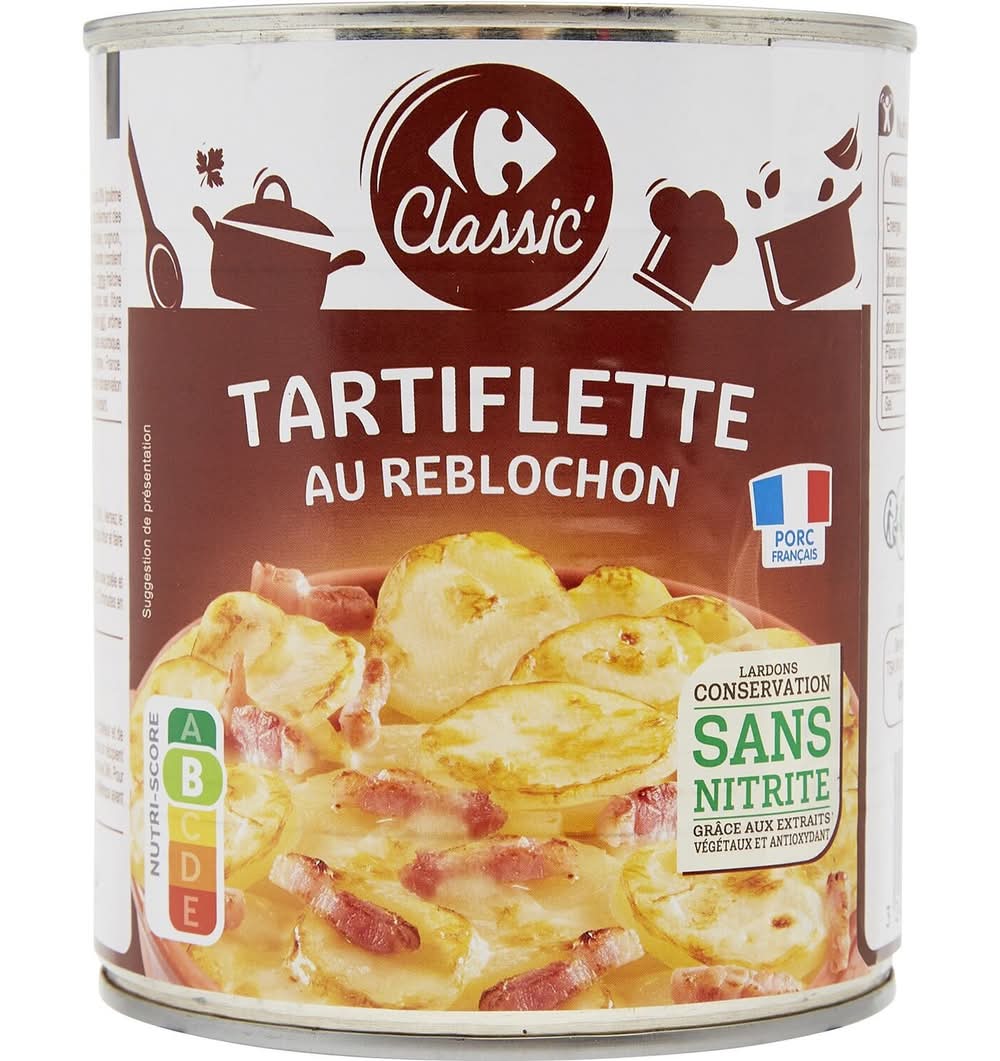 Carrefour Classic' - Plat cuisiné tartiflette (800g)