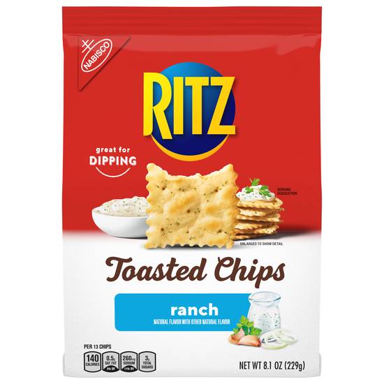 Ritz Ranch Toasted Chips