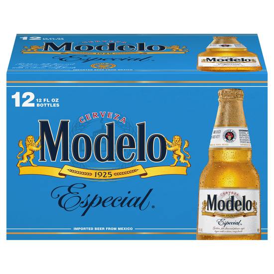Modelo Cerveza Especial Beer 1925 (12 pack, 12 fl oz)