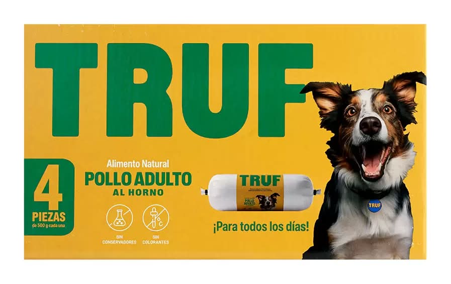 TRUF · Alimento húmedo para perros, pollo, Adulto (500 g)