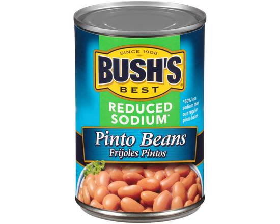 Bush's · Bush's Best Reduced Sodium Pinto Beans (16 oz)