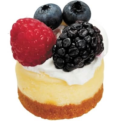 Mini Cheese Cake With Fruit Top 90.0 G