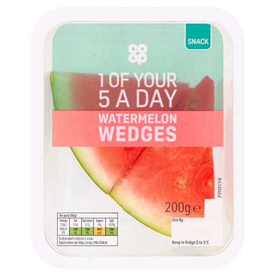 Co-Ор Snack Watermelon Wedges 200g