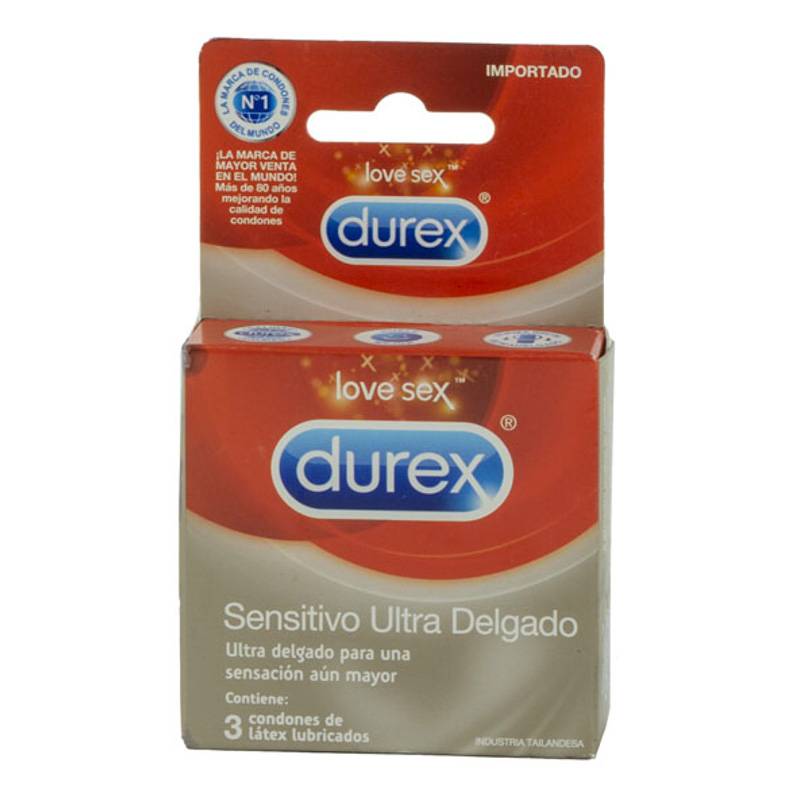 Durex preservativo ultra delgado love sex