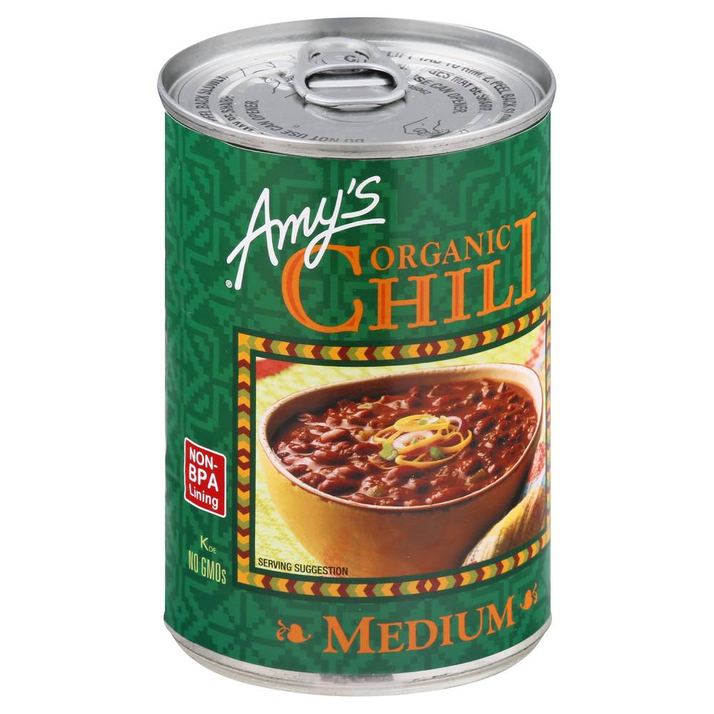 Amy's Organic Chili, Medium (14.7 oz)