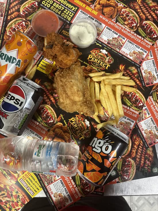 Perfect, kebab and pizza