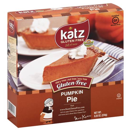 Katz Gluten Free Pumpkin Pie (8.25 oz)
