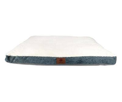 Mason Gray Gusset Rectangle Pet Bed, (27" x 36")