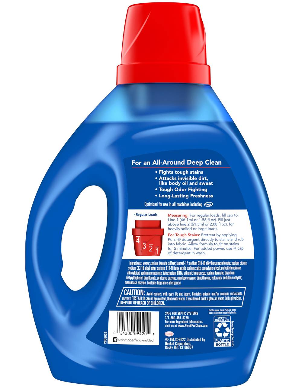 Persil Proclean Intense Fresh Deep Clean Power Liquid Detergent