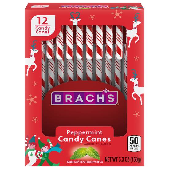 Brach's Peppermint Candy Canes (12 ct)