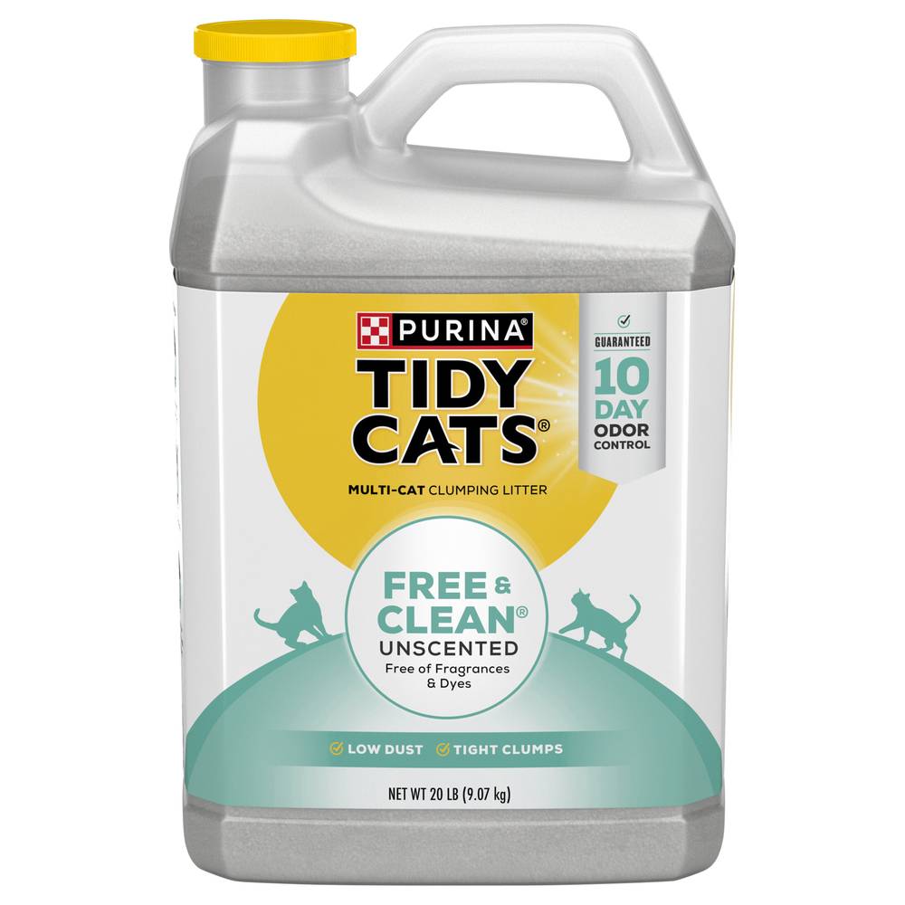 Tidy Cats Purina Purina Free & Clean Unscented (20 lbs)