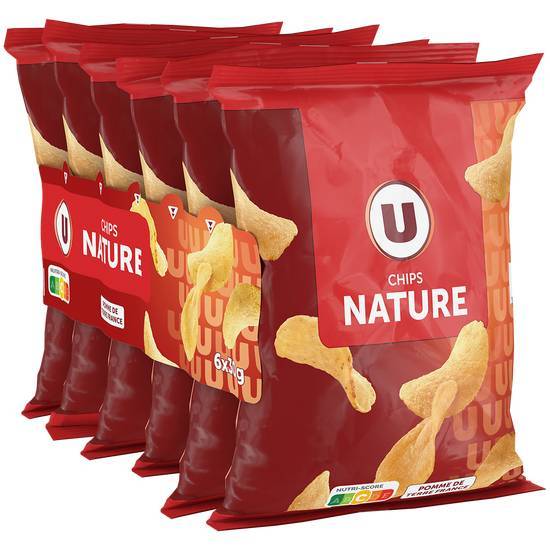 Les Produits U - Chips nature (6)
