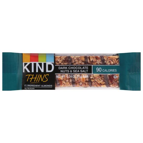 Kind Thins Bar (dark chocolate nut-sea salt )