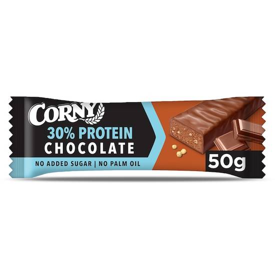 Barrita de Chocolate con 30% de Proteínas Corny Bolsa (50 g)