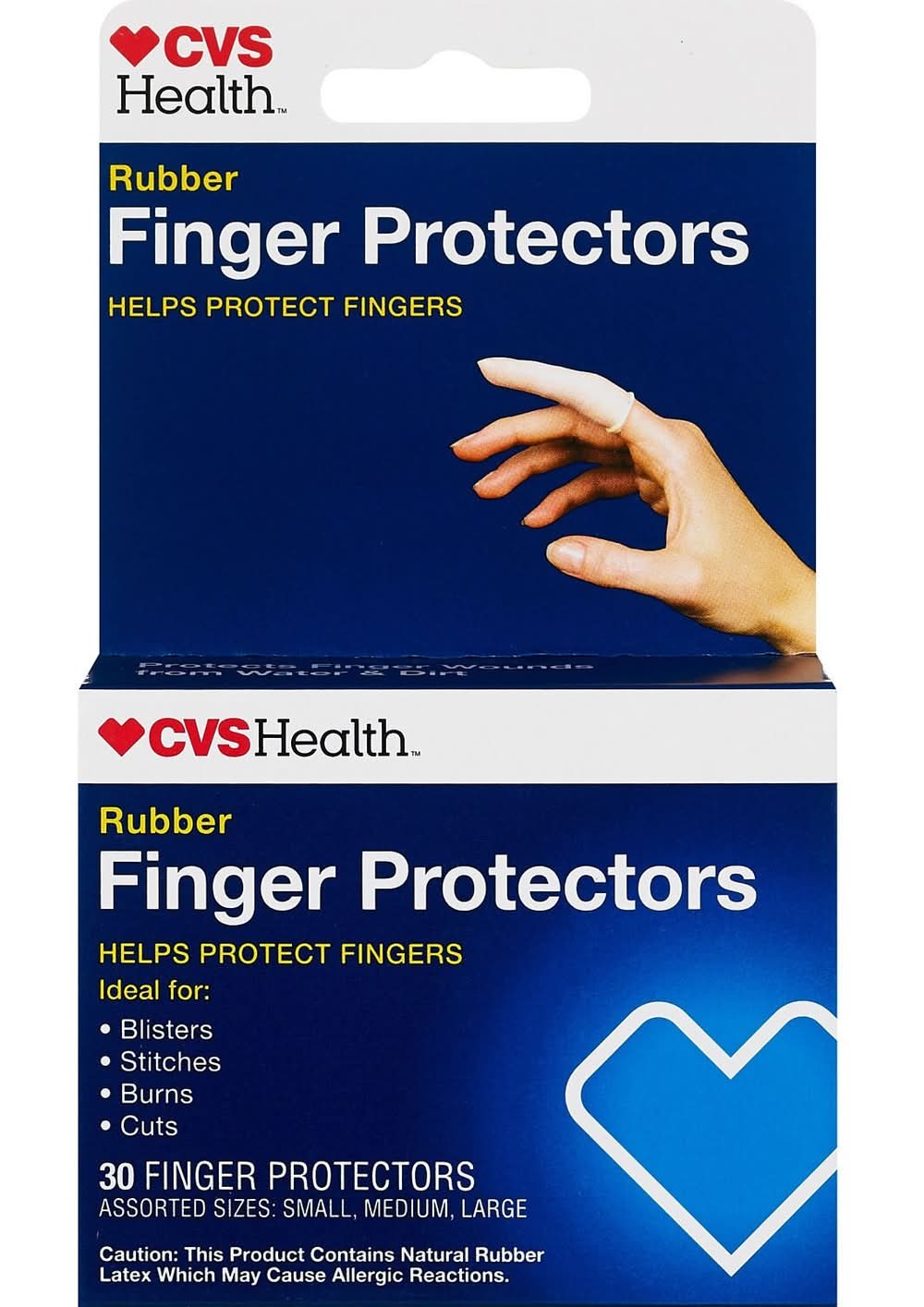 Cvs Rubber Finger Protectors, 30 Ct