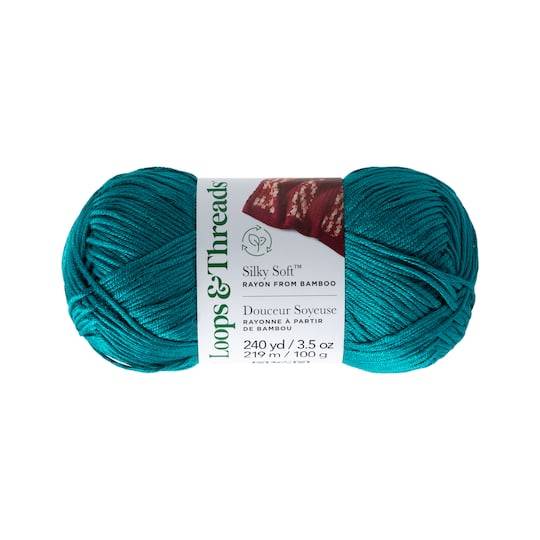 Silky Soft Yarn By Loops & Threads