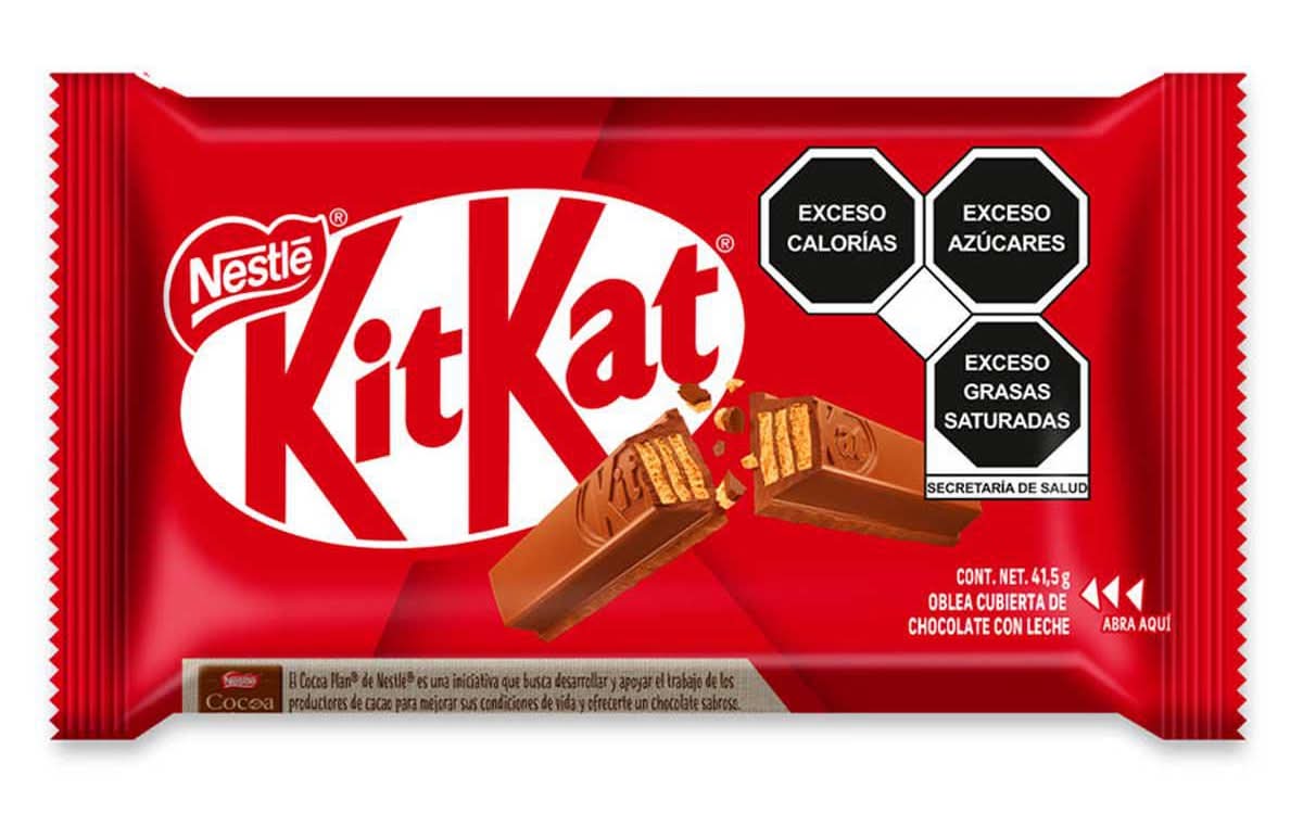 KitKat · Oblea cubierta de chocolate con leche (41,5 g)