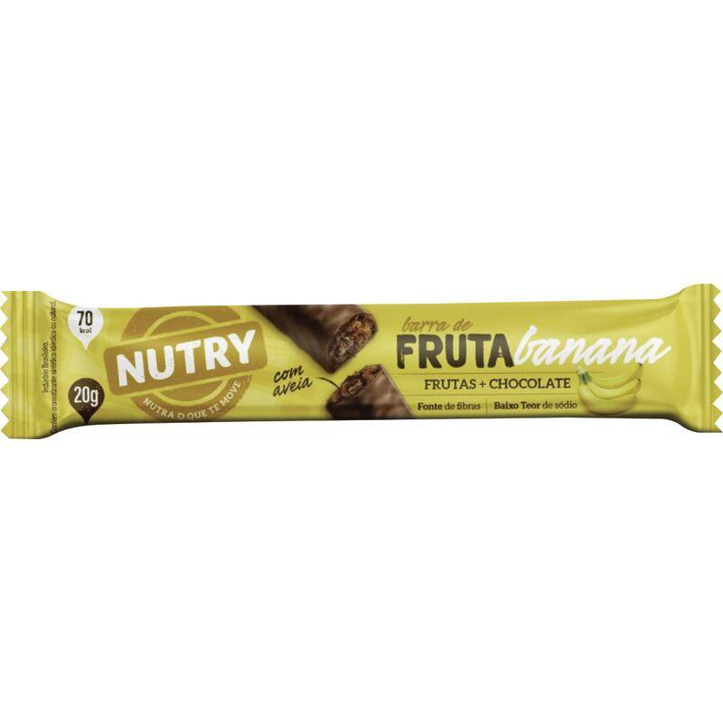 Nutry barra fruta banana e chocolate (20g)