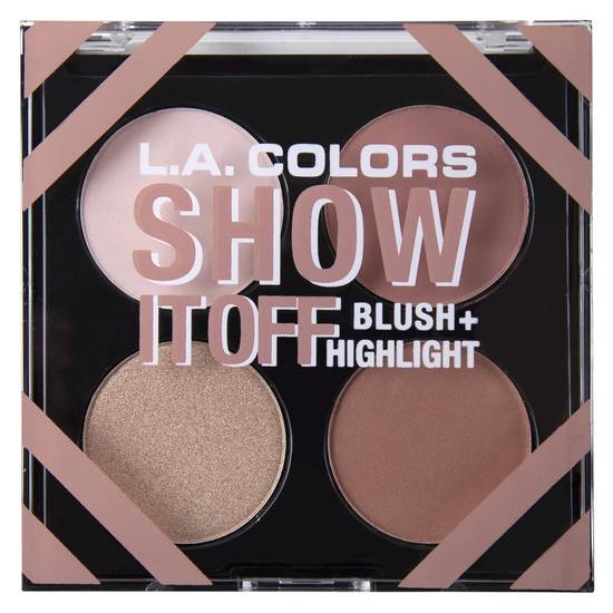 L.a. Colors Lac Show It Off Blush+ Highlight