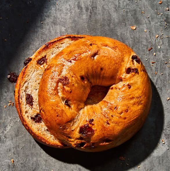 Cinnamon Swirl & Raisin Bagel