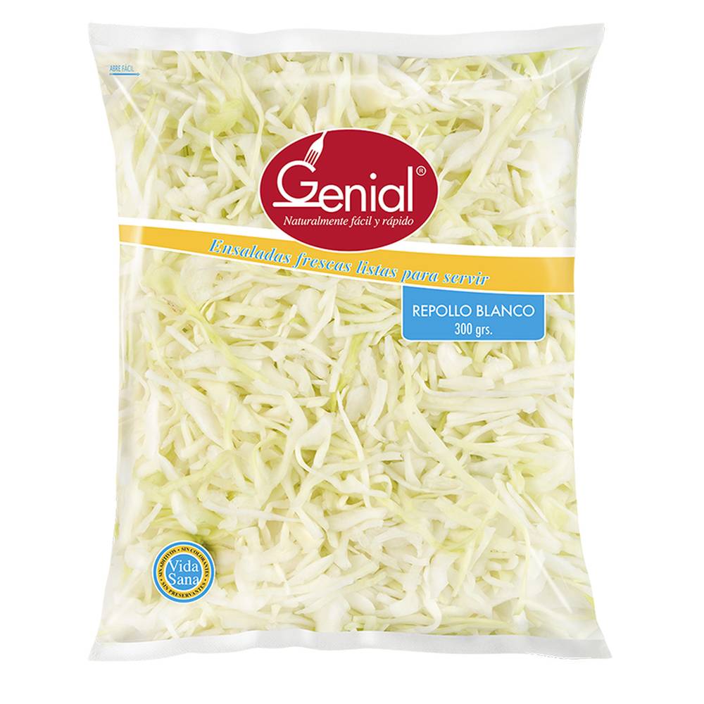 Genial · Ensalada repollo blanco (300 g)