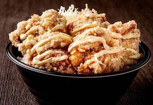 タルタル宮島げんこつ唐揚げ丼 5個 Tartar Sauce Fried Chicken Rice Bowl (5 Pieces)